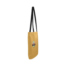 Load image into Gallery viewer, LEG Tote Gold Reusable Shopping Bag Model 1660 (Two sides)