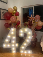 Load image into Gallery viewer, 3 FT Lighted Numbers Rental
